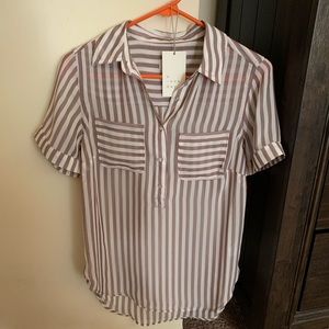 A New Day button down top